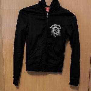 Juicy Couture Black Zip-Up Hoodie